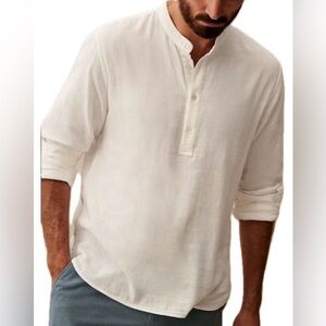 Men’s Pullover Button Down. Size XL.